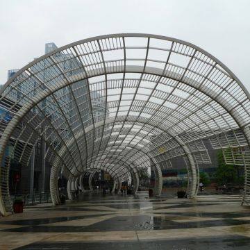 Space Grid Structure Steel Grid Structure For Shopping Mall 