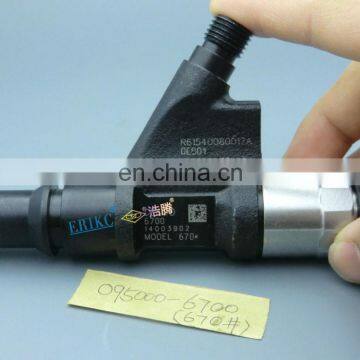 Denso diesel fuel injectors 095000-670# injection 095000-670# (R61540080017A) discount  injector for HOWO SINOTRUK Ssangyong