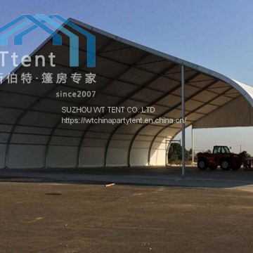 aluminum TFS curved tent used for outdoor exhibition,event,military show