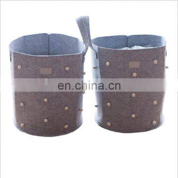 wholesale Felt storage bin storage box felt laundry storage basket