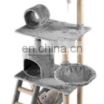 Wholesale Sisal Castle Modern Large Big Climbing Scratch Pet Scratcher Wood Condo Furniture Tower Cat Tree photo-2