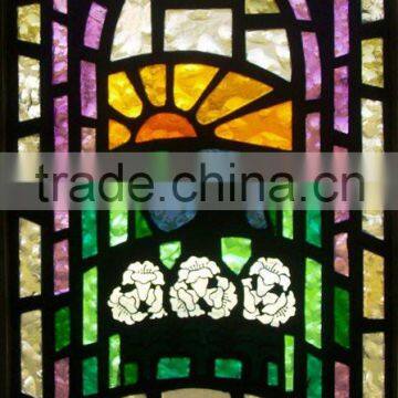 Stained Glass Religious Sysblom Church Window// MADE IN CHINA photo-5