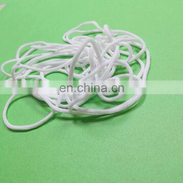 2020 hot sale 3mm 4mm 5mm round and flat Ear Loop Elastic Cord