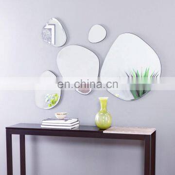 Simple decoration diamond mirror square round wall price