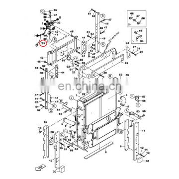 FOMI KWR10010 CX460 CX470C CX490C CX500C CX700 CX800 CCX470B CX700B CX800B Wire Harness