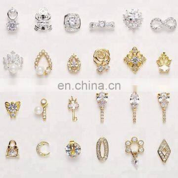 jewelry nail art design 3d nails Rhinestone Decoration