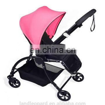Accessories for Baby Stroller Manufacturer Producing High End 3 in 1 Buggy With New Design Pushchair w/ Big Wheels Swivel Wheels photo-3