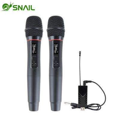 100% original Snail U-880 wireless microphone system, LCD display, high sound quality, remote reception, suitable for meeting, street bar, concert, church and other places to use