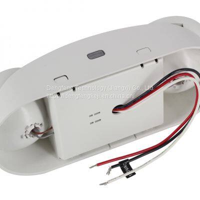 LED Emergency Light New Style Rechargeable Twin Head Wall Lamp Wholesale 3W*3W 3hours CE Certified photo-5