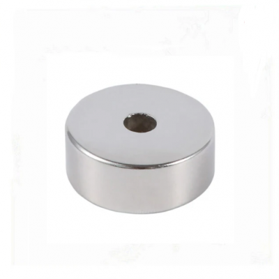 NdFeB Magnet N35 N42 N50 Grade Round Magnet With Holes