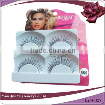 cheap korea natural two pair wispy cosmetic package false eyelashes