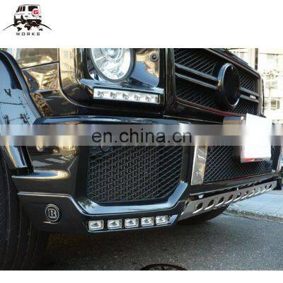 4x4 Front Side Lip Fit for G-class W463 4x4 2013-2017year to B-style Carbon Fiber Front Lip photo-5