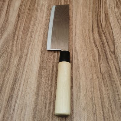 Box packed 7'' Japanese vegetable cleaver kitchen knife Damascus pattern, 7 inch Japanese cooking small cleaver knife Damascus pattern meat vegetable kitchen knife