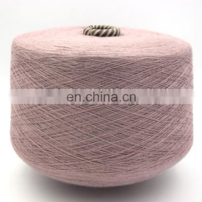 Stock 20 Colors  2/26Nm 14.5Micron Worsted 100% Cashmere Yarn for Weaving and Knitting in stock