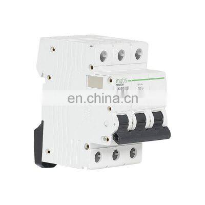 Safe Material Top Quality Professional Design Matis MM50H-3P 380V 50/60hz Mcb Leakage Circuit Breakers Machine