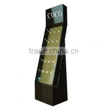 Customized Cardboard Sidekick Displays with hooks for retail