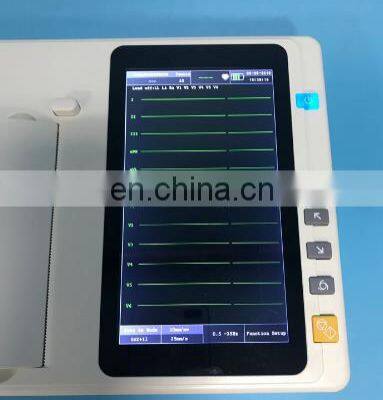 Portable 10 Inch 12 Channel 12 Lead Electrocardiograp ECG Machine for Hospital photo-3