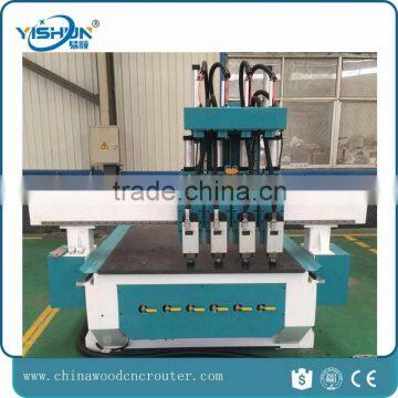 1325D-4 multi spindle cnc router multi process woodworking machine atc cnc router 2016 hot product