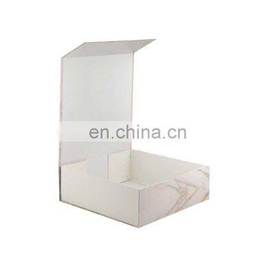 Custom Cardboard Magnet Marble Gift Packaging Boxes With Magnetic Lid photo-5