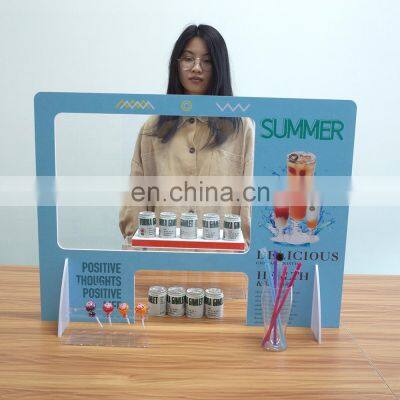 Best PVC Panel Social Distancing Sneeze Guard for Retail Store photo-4