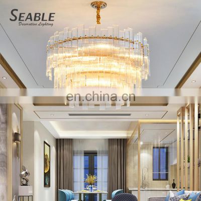 Luxury Design Indoor Decoration Light Living Room Dining Room Modern LED Chandelier