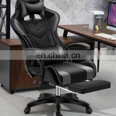 New Arrivel Comfortable Nordic Home Office Furniture Executive Gas Lift RGB Light  Fabric Swivel Ergonomic Massage Gaming Chair