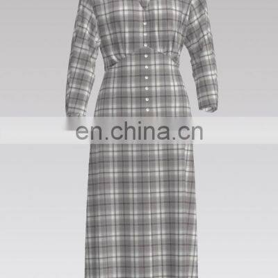 Super Comfortable Yarn Dyed Seersucker Check Design photo-5