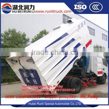 New Cheaper Price 7000Liters Street Cleaning Trucks Machine 7cbm Road Sweeper Trucks Hot Sales