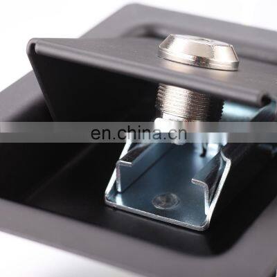 MS866-4 Mini Push-to-Close Stainless Steel Lockable Toolbox Recessed Paddle Latch photo-4