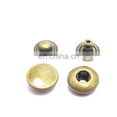Custom 15mm Brass Spring Snap Clip Button for Leather, Jeans photo-4