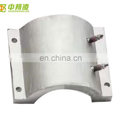 Casting aluminum band heater for conical screw barrel production  extrusion machinery