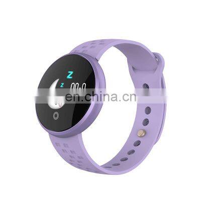 2021 Newly design smart watch for lady dynamic colorful display heart rate monitor smart watch