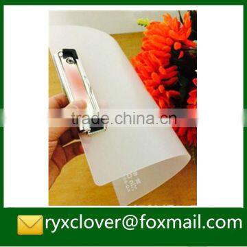 Clear Eco-friendly Plastic Writing Clipbroad in a4 a5 Size photo-4