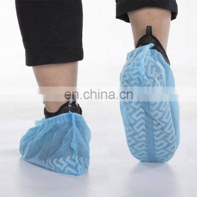 Non-Slip Shoe Cover Disposable Dust-Proof Non-Woven PP Material Shoe Cover photo-2