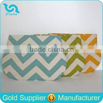 Personalized Best Bridesmaid Gift Bridesmaid Chevron Clutch Zig Zag Print Clutch Bag