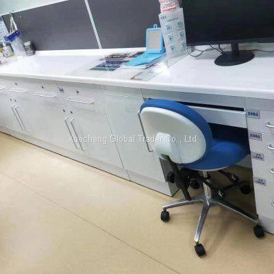 Medical Furniture Dental Bench Steel Made Hospital Stomatology Wall Bench