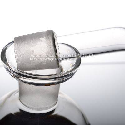 Customized Borosilicate Glass Olive Oil Vinegar Bottle Glass Oil Cruet With Spout photo-4