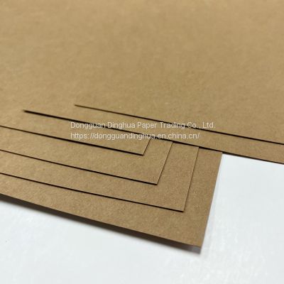 Single Sided Kraft Cardboard American High-grade Packing Kraft Paper Suppliers For Cake Boxes, Tote Bags