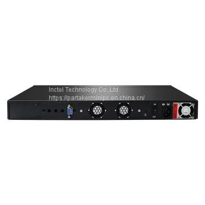 1U 19 Inch Rack Mount Firewall Appliance B85 Z87 Intel Core I7 4770 i5 4460 i3 4160 with 6 Ethernet 2 x10GB SFP pfSense OPNsense