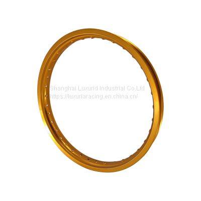 High Quality Hot Selling Retro Gold, Orange H-shaped 2.15x18 Motorcycle Alloy Wheels photo-2