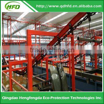 high quality of electrophoresis powder coating line