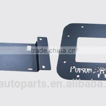 JK POISON SPIDER REAR LICENCE PLATE FOR 07-15 JEEP WRANGLER