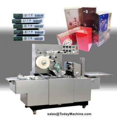 Automatic Three-dimensional Transparent Film Perfume Box Wrapping Machine