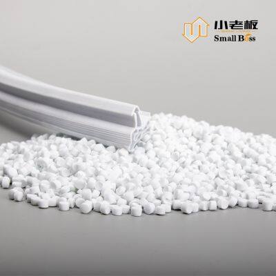 Hard Virgin UPVC Granules Modified PVC Compound Pellet Grains for Wire Cable Duct Pipes photo-4