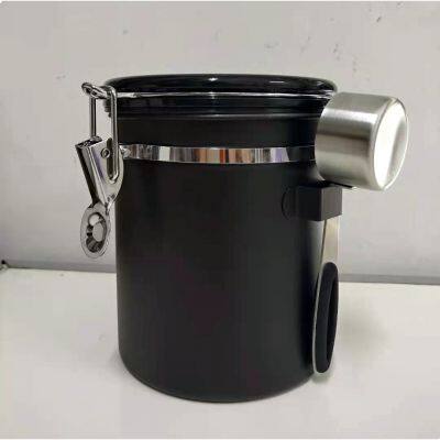 Coffee Bean Airtight Container.stainless Steel photo-5