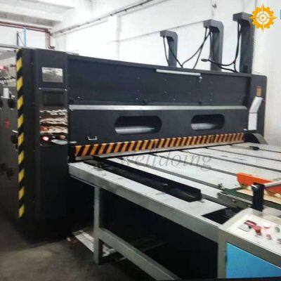 Semi-automatic Printer Slotter Die Cutter Machine