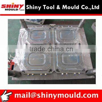 4 Cavities Lid Mould For Food Container Mould Molds