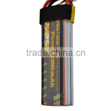 Youme 3S 3300mAh 11.1V 35C Rechargeable Batteries Lipo for RC Helicopter Car photo-3