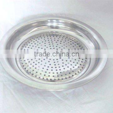 2pcs set stainless Steel Fruit Plate Tray