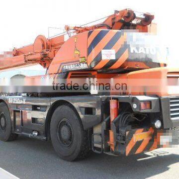 Nice Kato Kr25 25t Rough Terrain Crane in Shanghai for Sale With Excellent Working Condition photo-2